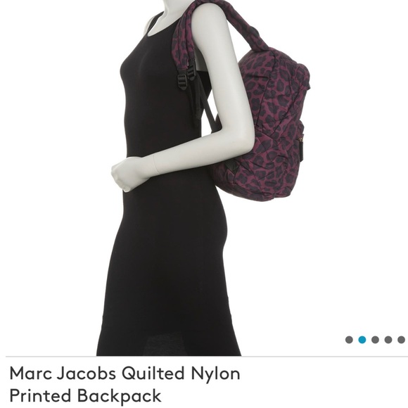 Marc jacobs Quilted nylon printed backpack ?